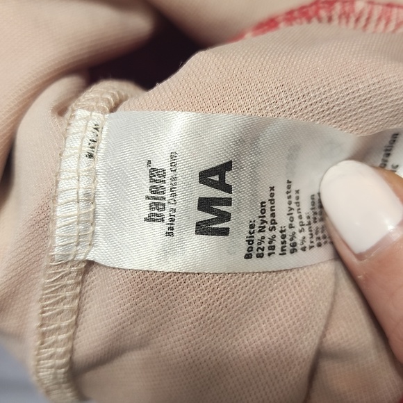 Balera Red Dance Costume - Picture 2 of 2